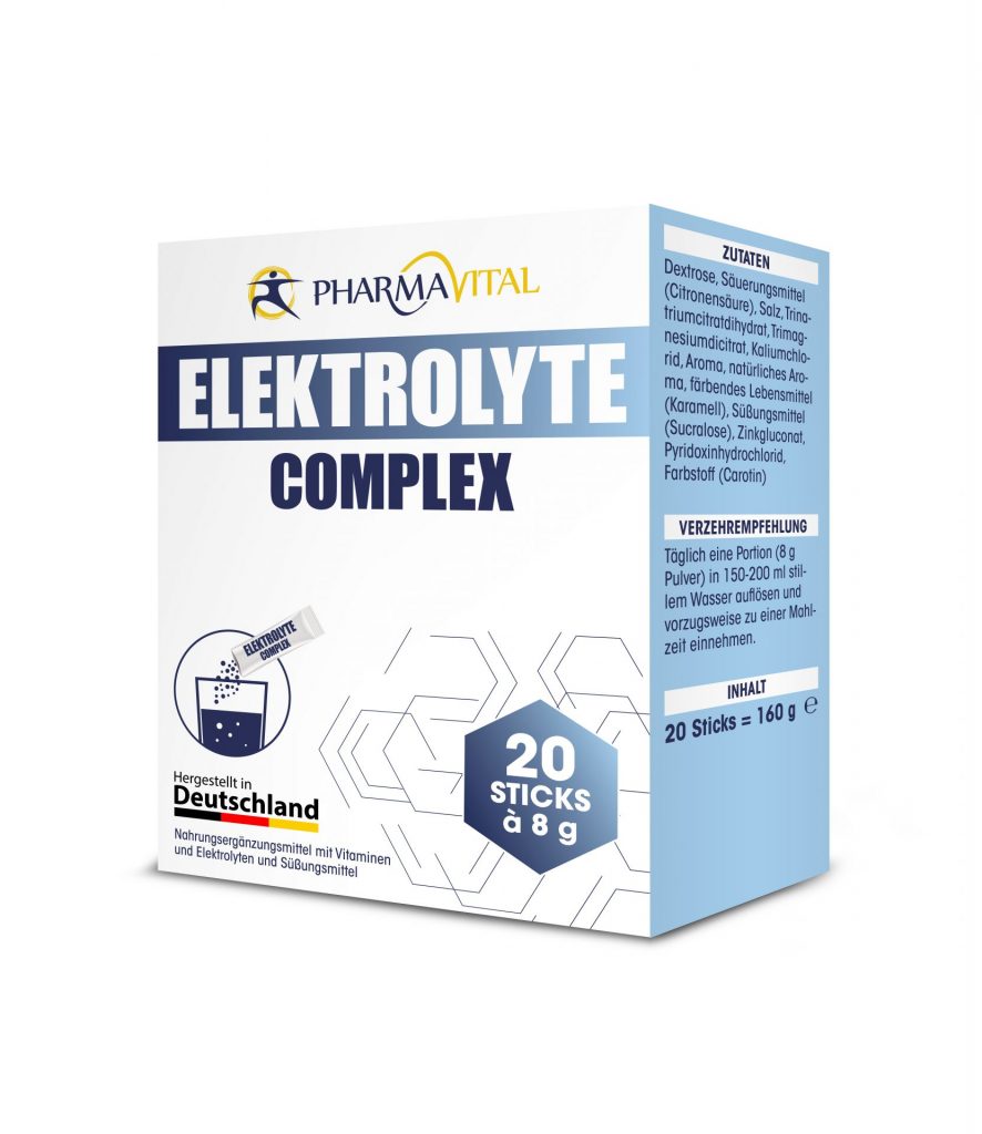 PHARMAVITAL ELEKTROLYTE COMPLEX 20 STICKS X 8G