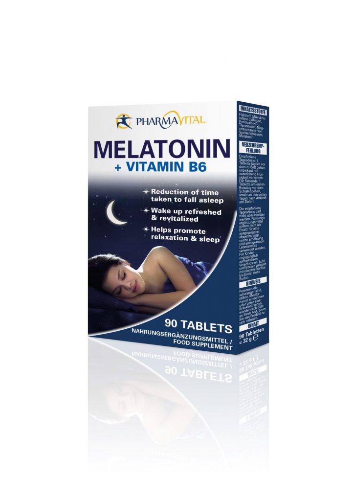 PHARMAVITAL MELATONIN + VITAMIN B6 90 TABS