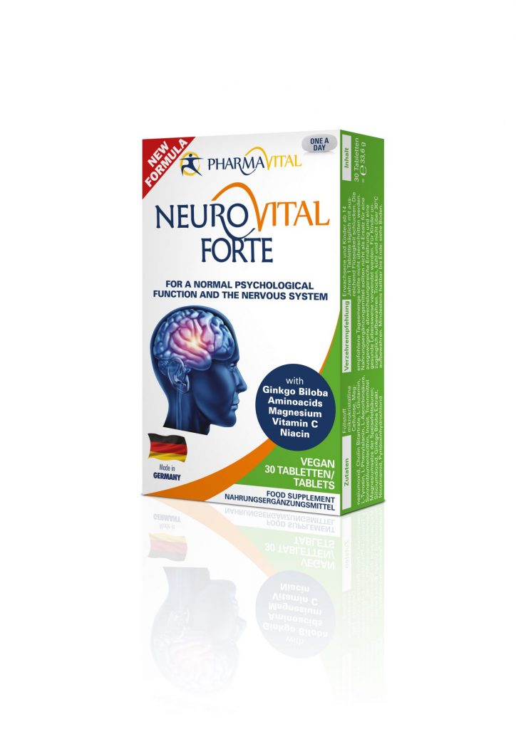 PHARMAVITAL NEURO VITAL FORTE 30 TABS