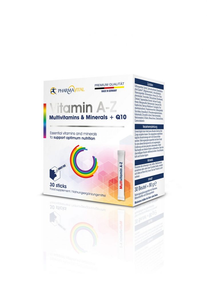 PHARMAVITAL VITAMIN A-Z MULTIVIT & MINERALS + Q10