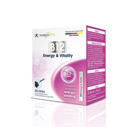 PHARMAVITAL B12 ENERGY & VITALITY 30 STICKS